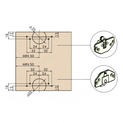 Нижній ролик SLX, навантаження до 40 кг, нікель