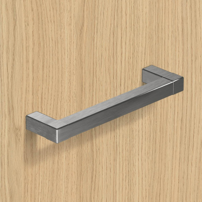 Ручка Cadro 128 мм, L140,5 мм, нержавіюча сталь (9298817)