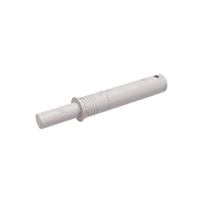 Відштовхувач K-Push L=20мм врізний з демпфером, сірий, Italiana ferramenta