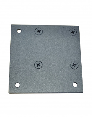 Ніжка алюмінієва Н=100, графіт матова