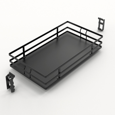 Полиця Olona 400, ширина 300 мм, антрацит (9381006) Hettich