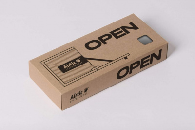 Механізм Airtic OPEN Strong, з доводчиками на закривання та відкривання, навантаження 4-6 кг, сірий