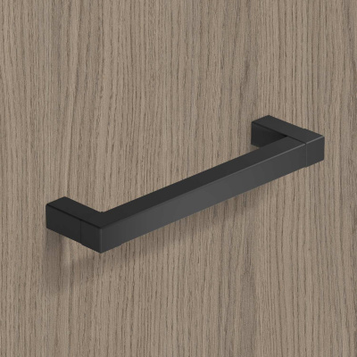 Ручка Cadro 128 мм, L140,5 мм, чорний матовий (9298816)