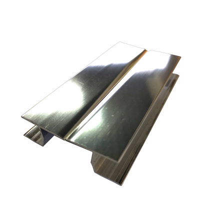 Кут регульований для цоколя ПВХ Scilm, H=100 мм, дзеркальний