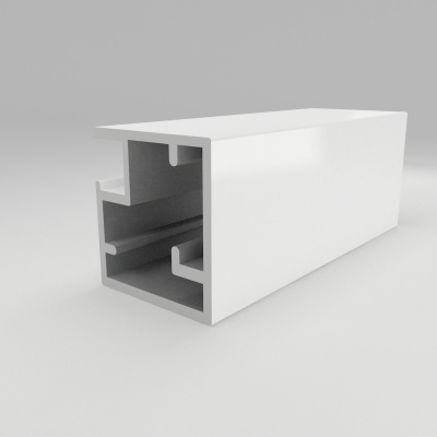 Профіль рамковий Е-1 L=5,5 м, білий, Elite