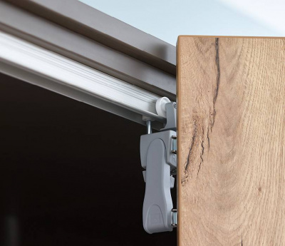 Ролик верхній WingLine L, лівий, з функцією самозачинення, вага стулки до 25 кг (9237492)