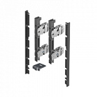 Кріплення передньої панелі AvanTech YOU, висота 187 мм, антрацит (9257621) Hettich
