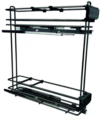 Карго FBM 2-уровневый, корпус 150 мм, правое, антрацит, направляющие Hettich, Made in Italy