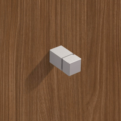 Ручка Arnum, 10х10 мм, Н25 мм, нержавеющая сталь (9208071)