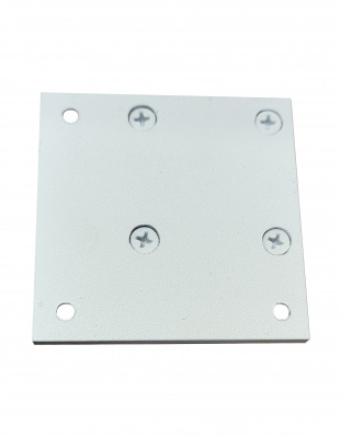 Ножка алюминиевая Н=100, белая матовая