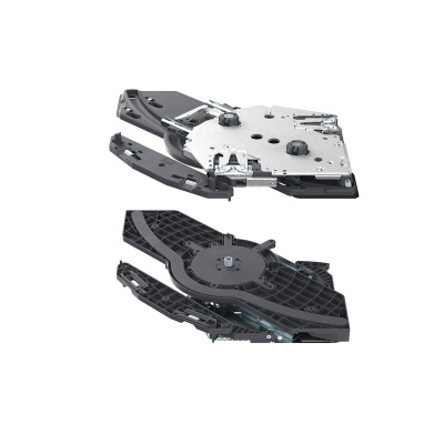FurnSpin M с системой Push to open Silent сверху, 100 кг, монтажное положение справа (9349290) Hettich