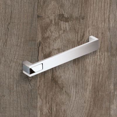 Ручка Intra 192 мм, L204 мм, хром матовий/хром глянцевий (9105737)