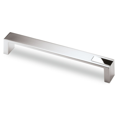 Ручка Intra 192 мм, L204 мм, хром матовий/хром глянцевий (9105737)