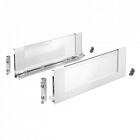 Комплект боковин Inlay AvanTech YOU, висота 187 мм, NL 350 мм, білий, з кріпленням (9257180)