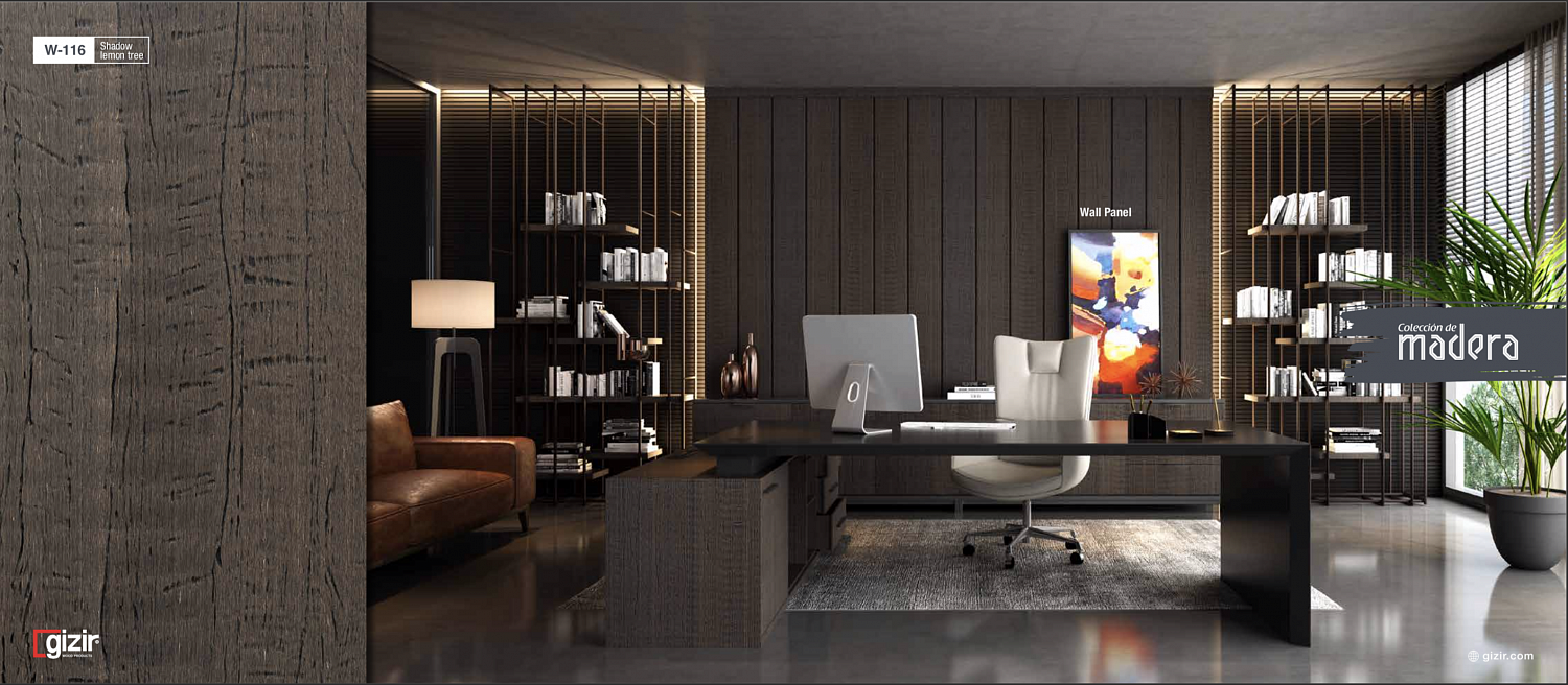 Ексклюзивна рельєфна березова панель Madera