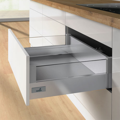 Комплект надставок на боковину DesignSide зі скла для InnoTech Atira, H144, NL520, сірий (9194802)