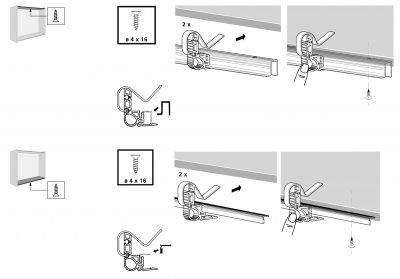 Монтажна скоба для профілю WingLine L (9298326) Hettich