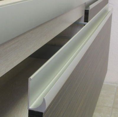 Врезной профиль-ручка UKW 5 18мм L=5м, алюминий, Elite