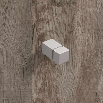 Ручка Arnum, 10х10 мм, Н25 мм, нержавеющая сталь (9208071)