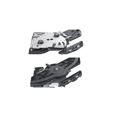 FurnSpin S с системой Push to open Silent снизу, 80 кг, монтажное положение слева (9349285) Hettich