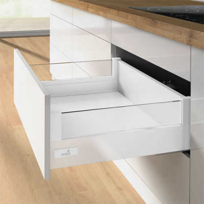 Комплект надставок на боковину DesignSide зі скла для InnoTech Atira, H144, NL420, білий (9194807)