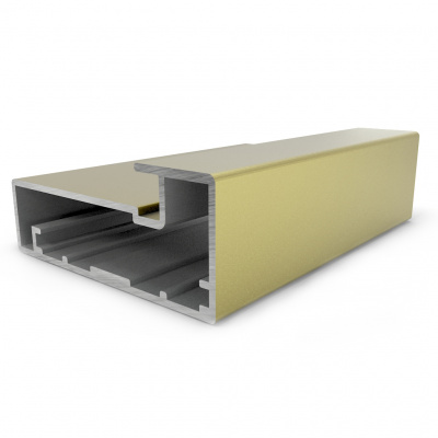 Профиль рамочный Е-4 L=5,5 м, золото матовое, Elite