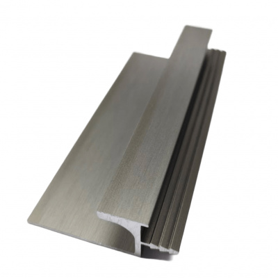 Врезной профиль-ручка PR-8, 18 мм, L=5 м, шампань фактура, Elite