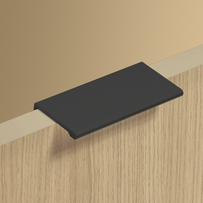 Ручка Ticinum 70 мм, L90 мм, чорний матовий (9306229)