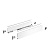 Комплект боковин AvanTech YOU, высота 101 мм, NL 300 мм, белый, с креплением (9255285)