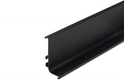 Gola Профиль L для фасада без ручки L=5м черный фактура