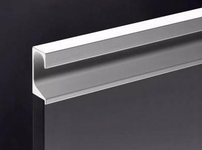 Врезной профиль-ручка UKW 7 18мм L=5м, белый, Elite