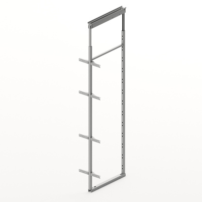 Центральна стійка Olona, 400 мм, висота шафи 1900 - 2250, срібний (9380997) Hettich