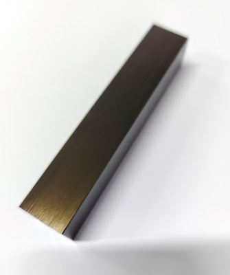 Профиль рамочный Е-1 L=5,5 м, бронза фактура, Elite