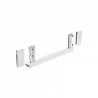 Боковина Inlay AvanTech YOU (под стекло), высота 187 мм, NL 550 мм, белый, правая (9257154) Hettich