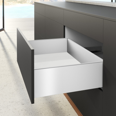 Комплект ящика AvanTech YOU, высота 187 мм, NL 550 мм, Quadro YOU Silent System, белый (15131) Hettich