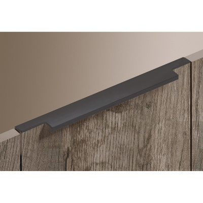 Ручка Lamezia, довжина 345 мм, чорний матовий (9265975)