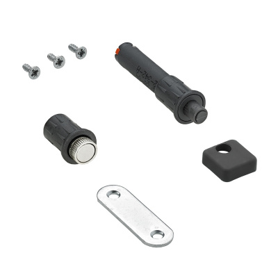 Комплект магнітного фіксатора для механізму Push to move WingLine L, чорний (9282902)