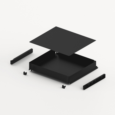 Внутрішня шухляда Naro 200, ширина LB=564 мм, антрацит (9381039) Hettich