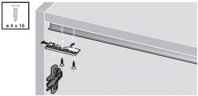 Стопор верхнього ролика WingLine L, правий (9237711)