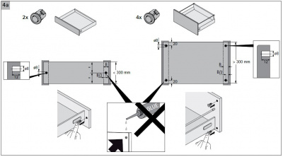 Амортизатор на передню панель, ø8x12, H3, під запресування (9082365)