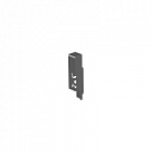 ArciTech крепл. задней стенки h=126 антрацит, левое (9121839)