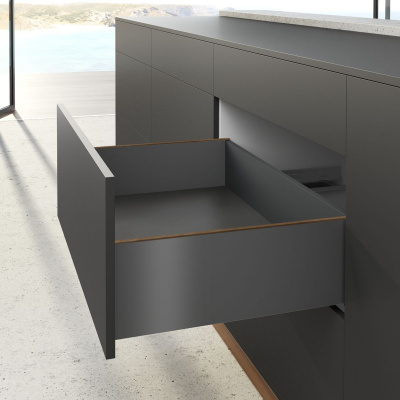 Комплект шухляди AvanTech YOU, висота 187 мм, NL 300 мм, Quadro YOU Silent System, антрацит (18396) Hettich