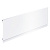 Алюминиевая задняя панель InnoTech Atira, высота 144 мм, 2000 мм, белая (9194520)