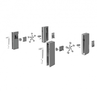Комплект адаптерів DesignSide для InnoTech Atira, H176, антрацит (9196322)