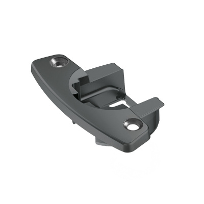 Чашка петли Selekta, TX 32, 52 x 9 мм, под винт, черная (9072543) Hettich