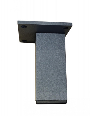 Ніжка алюмінієва Н=100, графіт матова