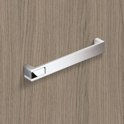 Ручка Intra 192 мм, L204 мм, хром матовий/хром глянцевий (9105737)