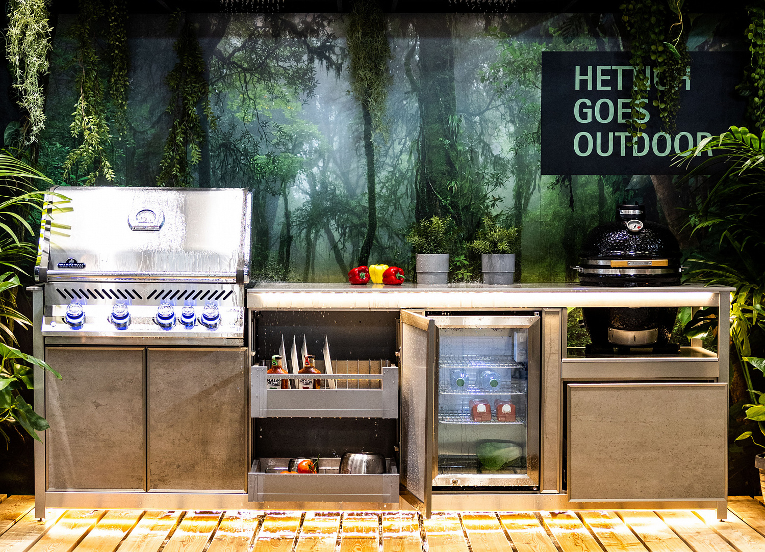 Направляющие Quadro Compact для наружного применения от Hettich.