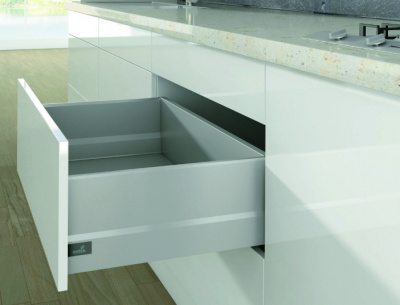 Ящик ArciTech NL500 H218/ 94 TopSide, с Silent System, серебро (20008)