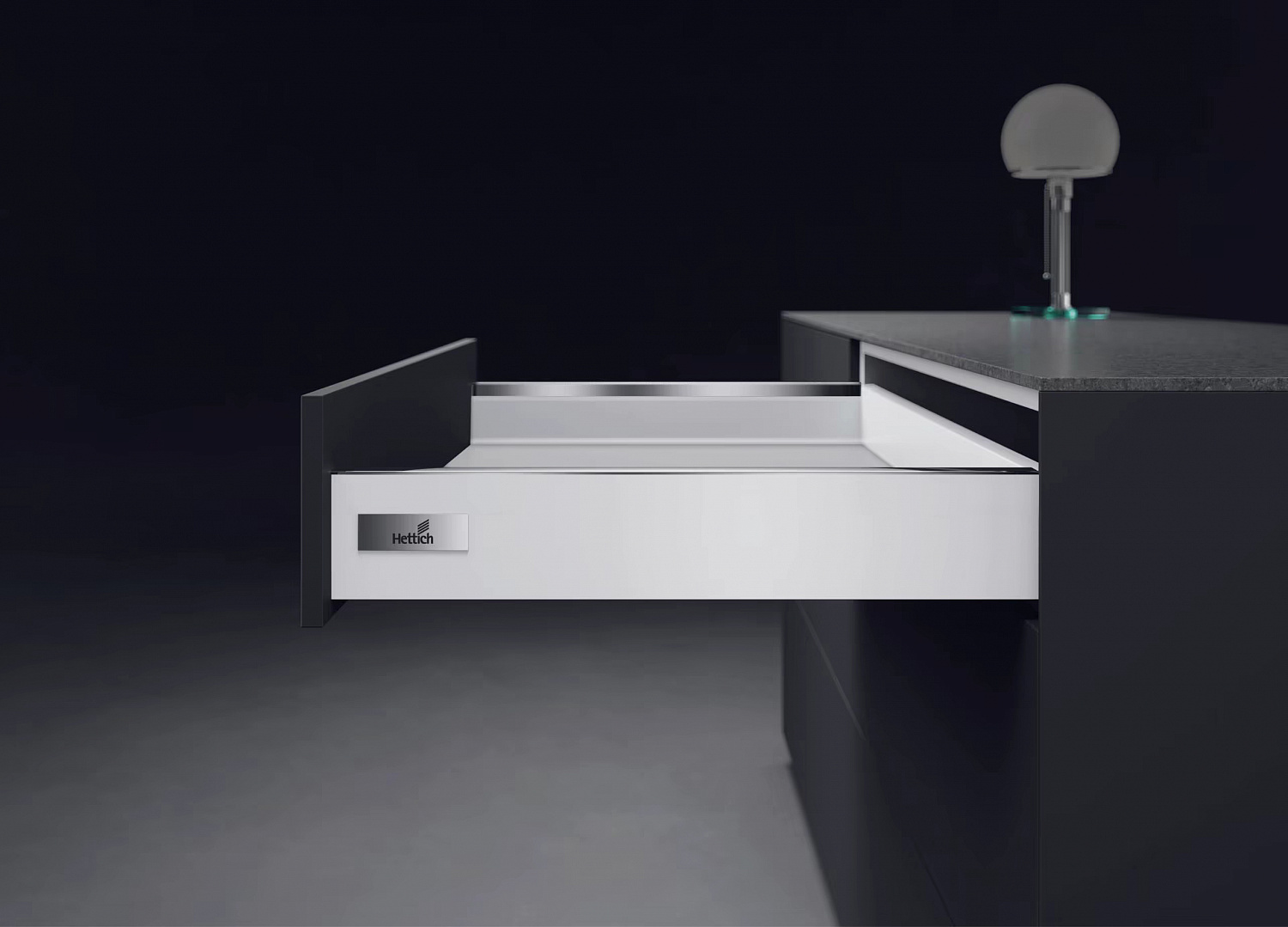 Система висувних шухляд Atira